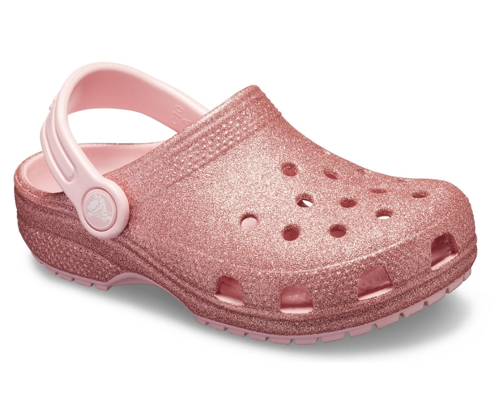 Crocs Classic Glitter Clog K Blossom 