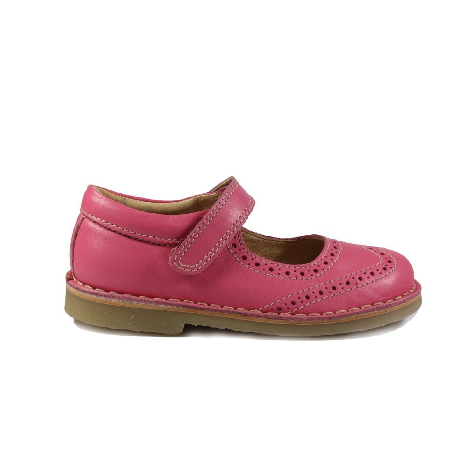 Girls Claret 5251 Fuxia Ghibil Leather 