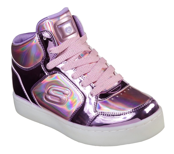 skechers high top light up shoes